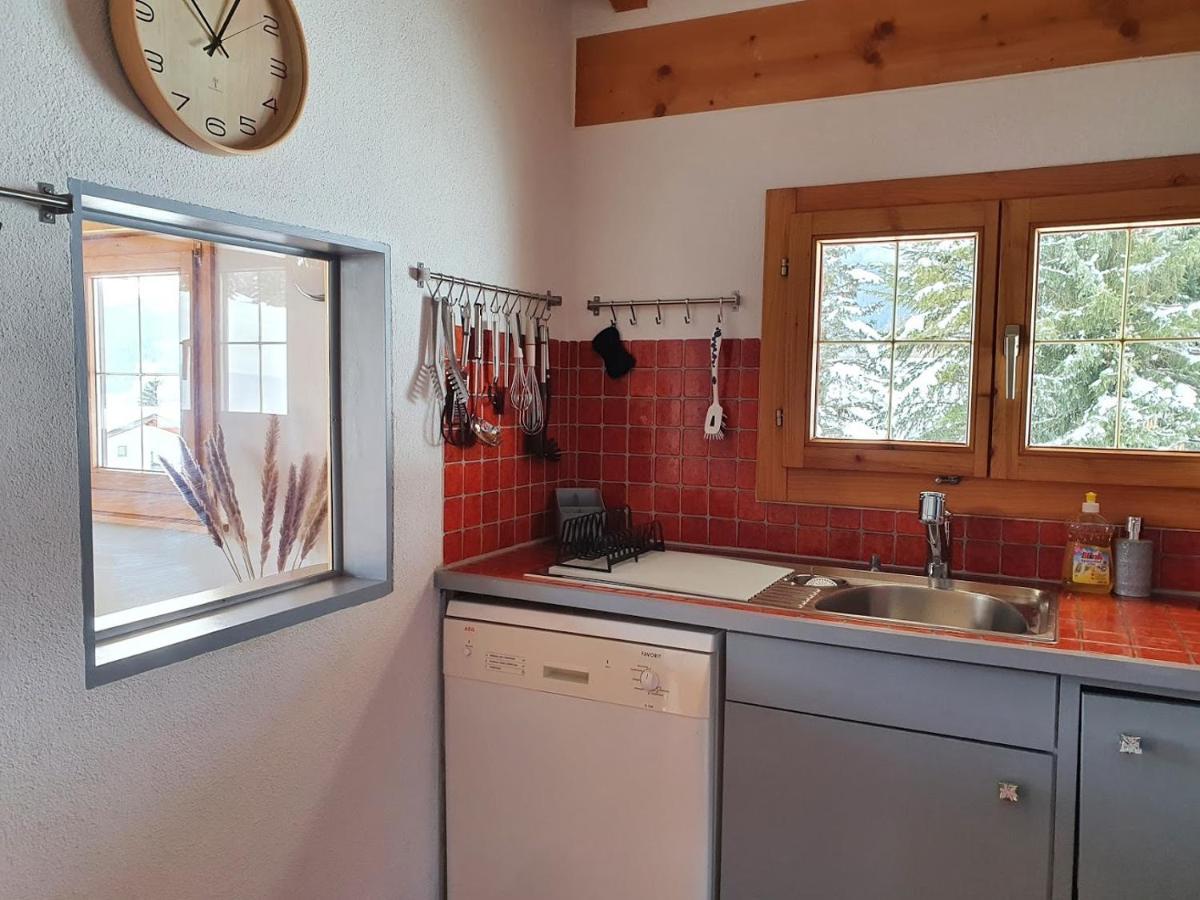 Ferienwohnung Tgampi saura 395 Rü Lenz Exterior foto
